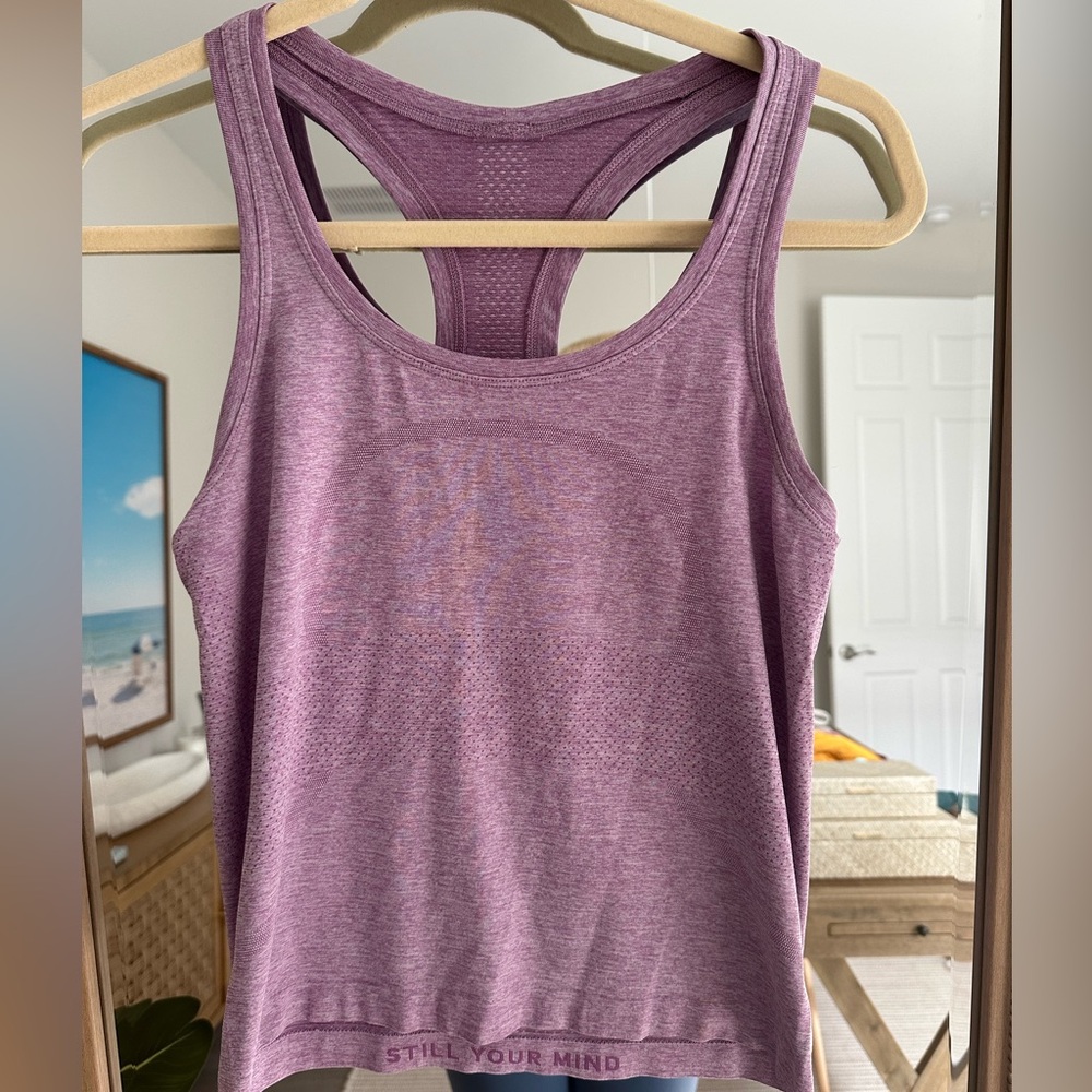 Lululemon swiftly tank top *race length size 6